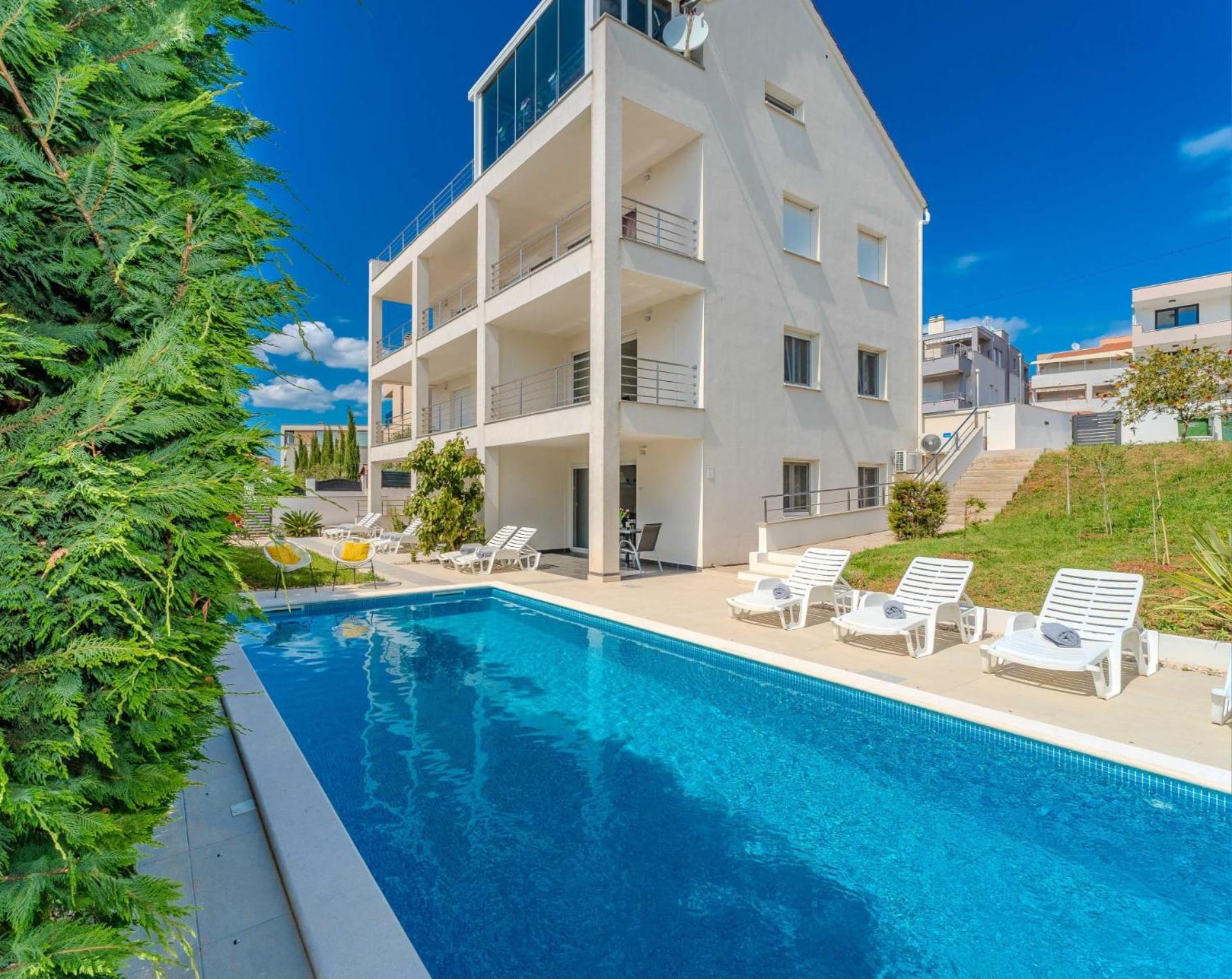 Apartment Deluxe Villa Carlotta Задар Экстерьер фото